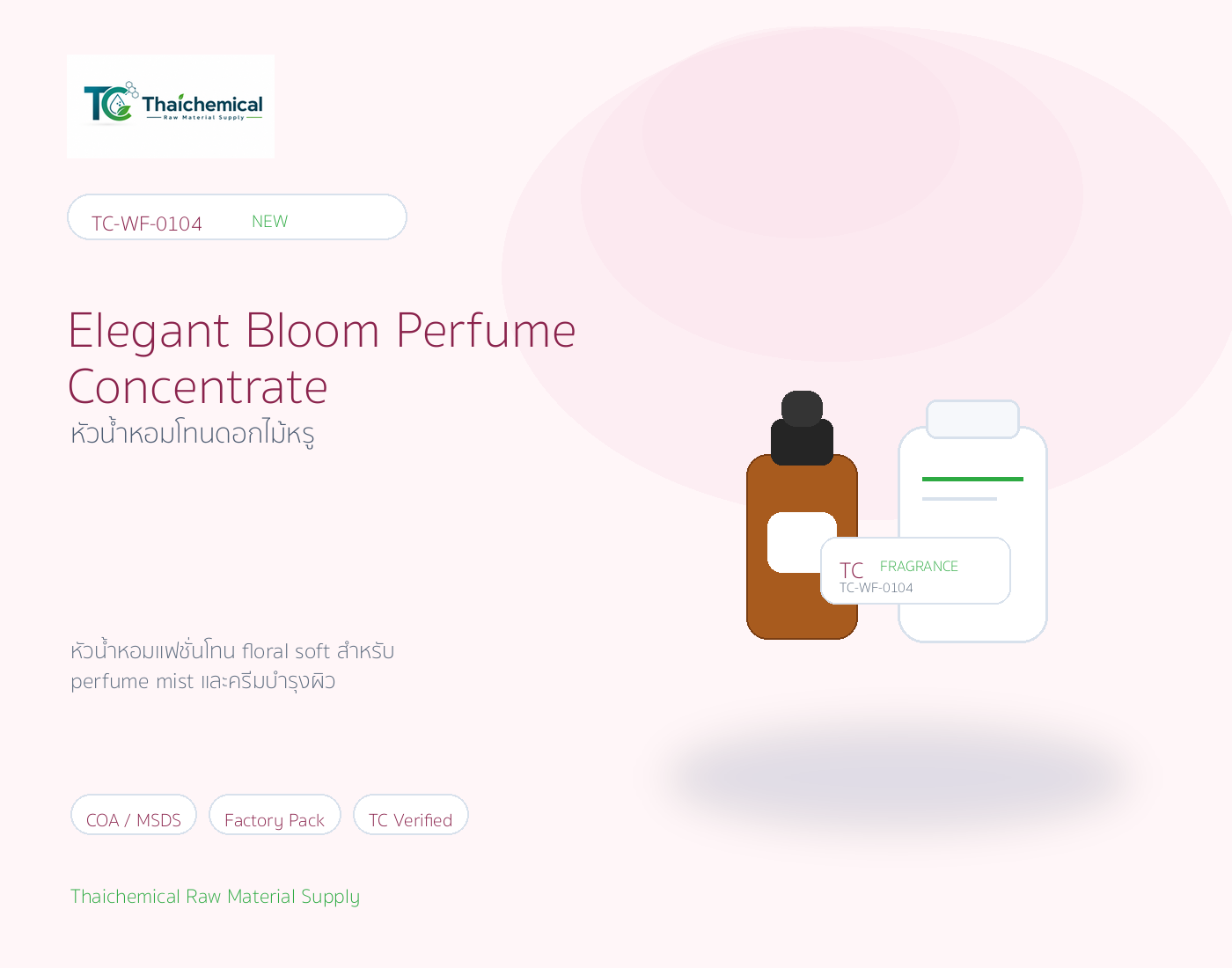 Elegant Bloom Perfume Concentrate
